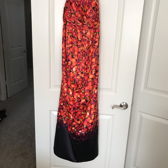 Floral ombré sweetheart gown - Picture 2 of 4